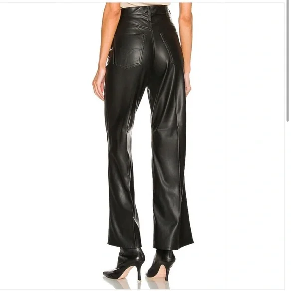 Levi’s Leather 70’s Flare Pants - Picture 3 of 11